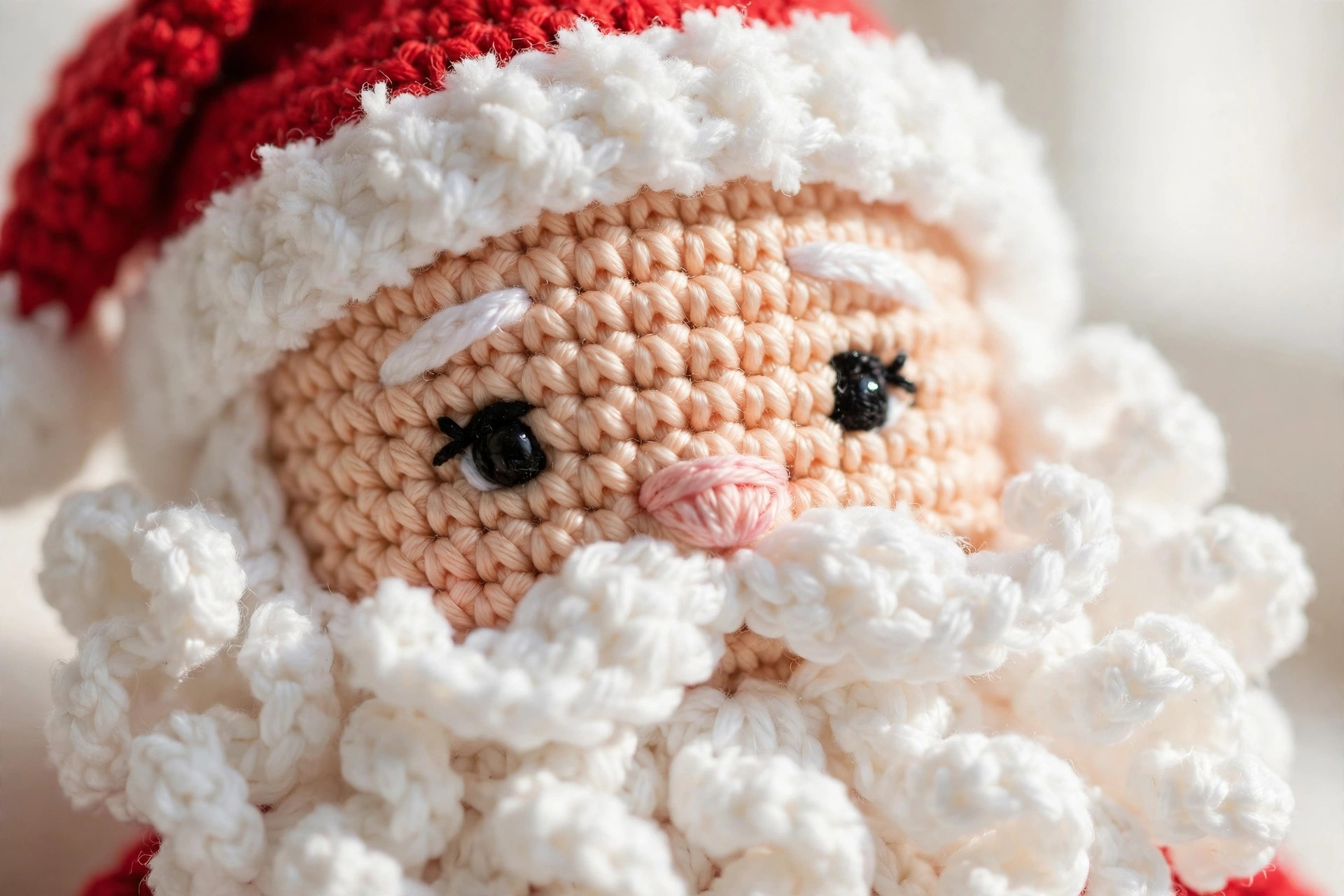 Mini No-Sew Christmas Santa - Crochet Pattern (PDF) - Image 5
